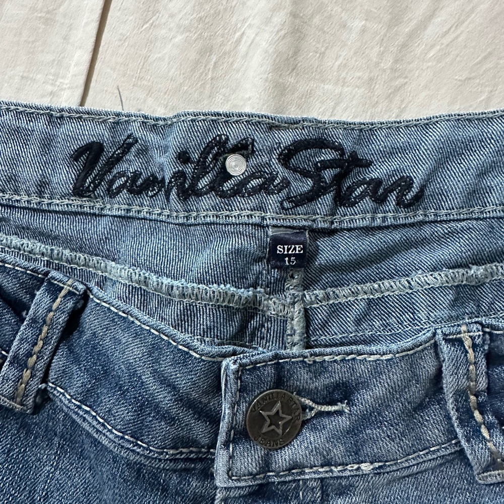 Vanilla Star Blue Jeans Classic Medium-Wash Denim